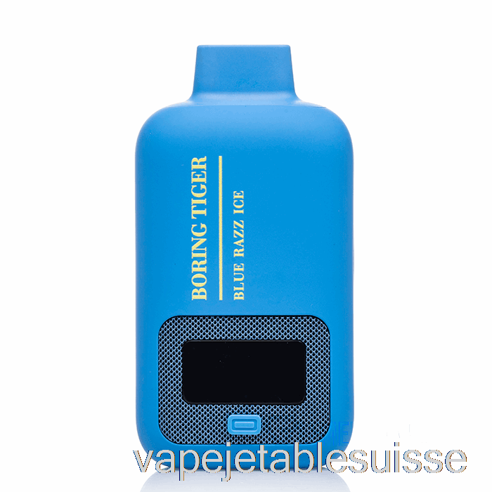 Vape Suisse Luffbar Ennuyeux Tigre 25000 Jetable Bleu Razz Ice